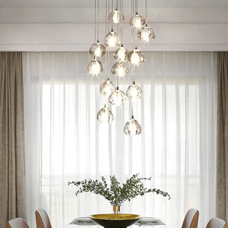 LED Crystal Pendant Light
