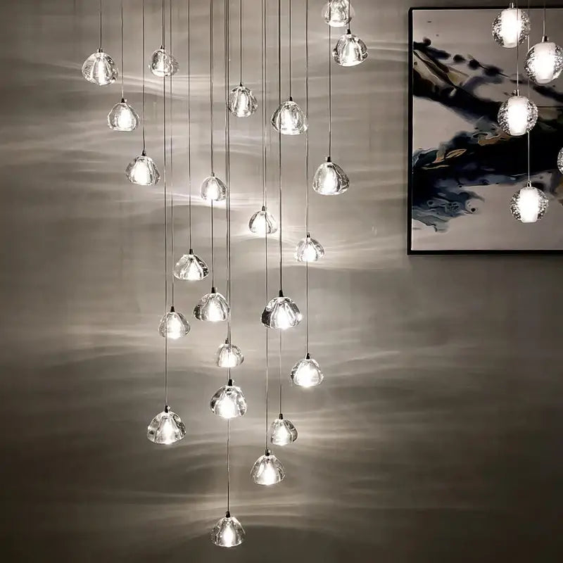 LED Crystal Pendant Light