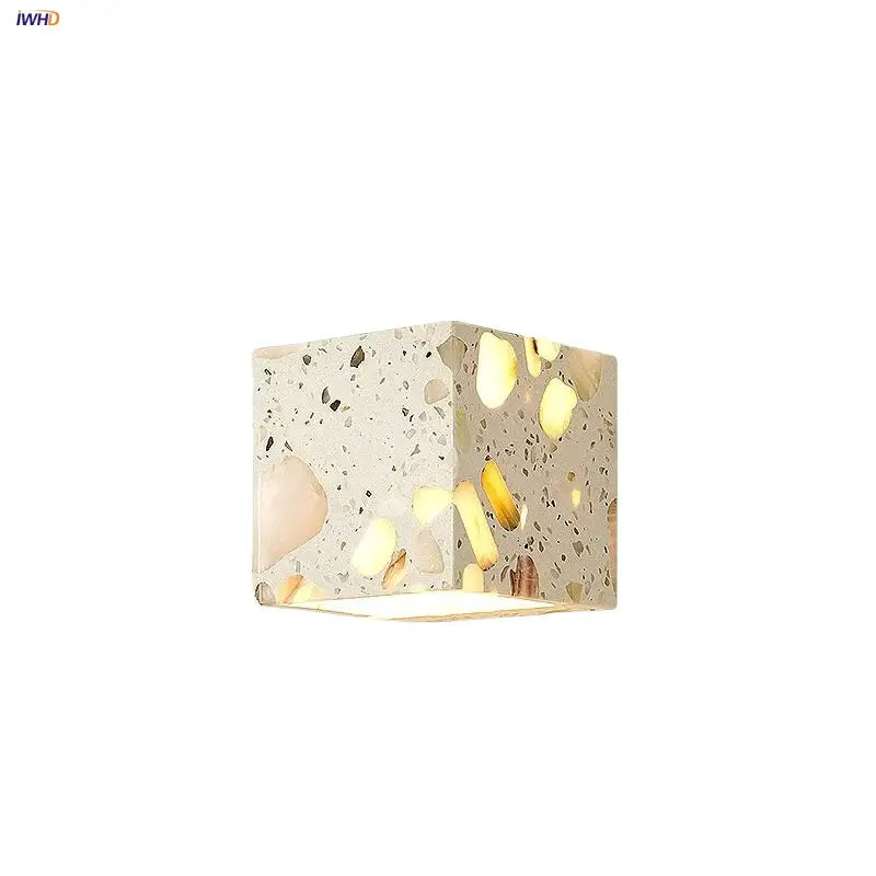 Terrazzo Cube Wall Light