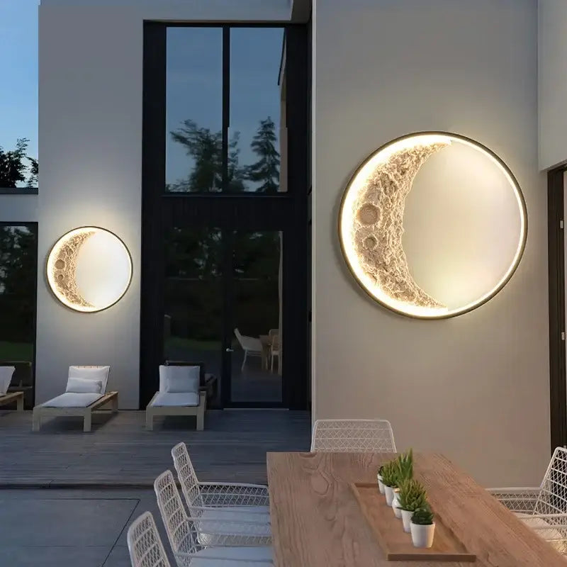 Crescent Moon Wall Lamp