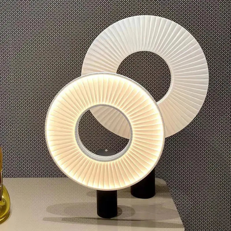 Fabric Round Pendant Light