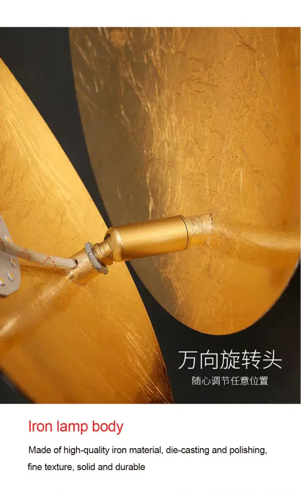 Copper Eclipse Wall Lamp
