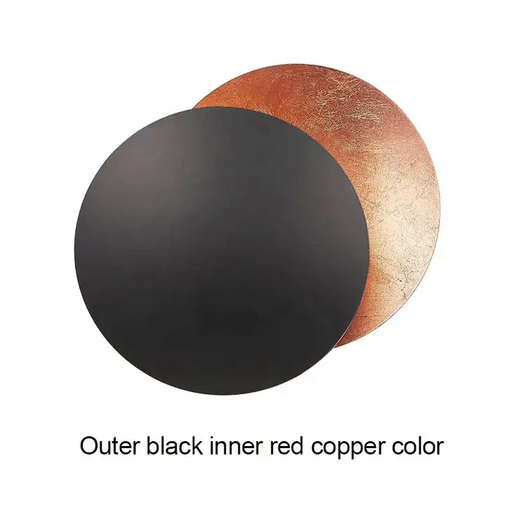 Copper Eclipse Wall Lamp