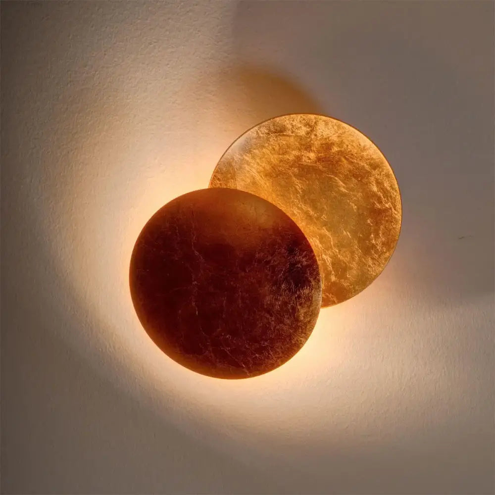 Copper Eclipse Wall Lamp