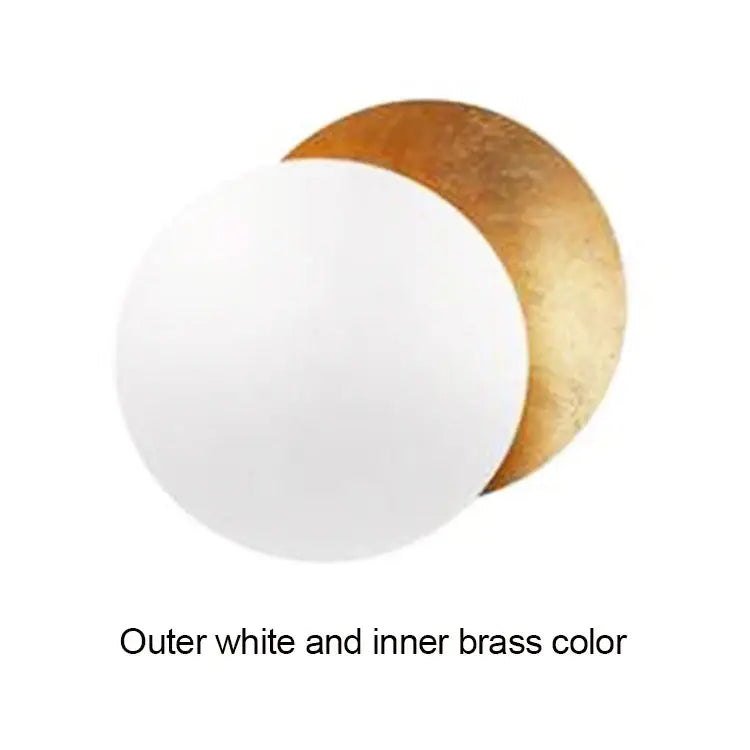 Copper Eclipse Wall Lamp