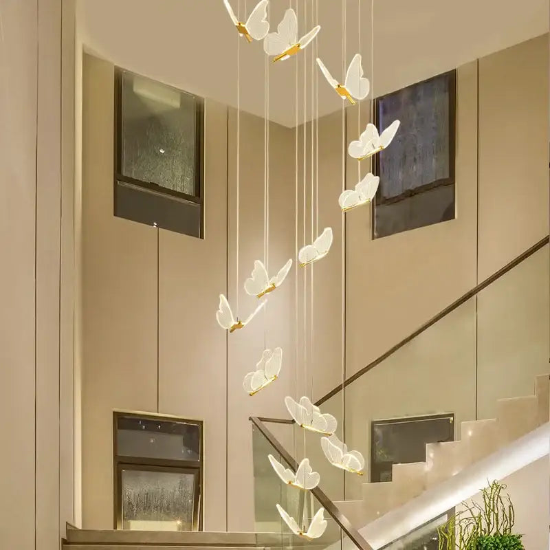 Butterfly Pendant Stair Light