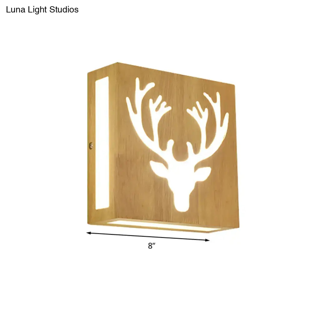 Bamboo Tree Pattern Wall Light