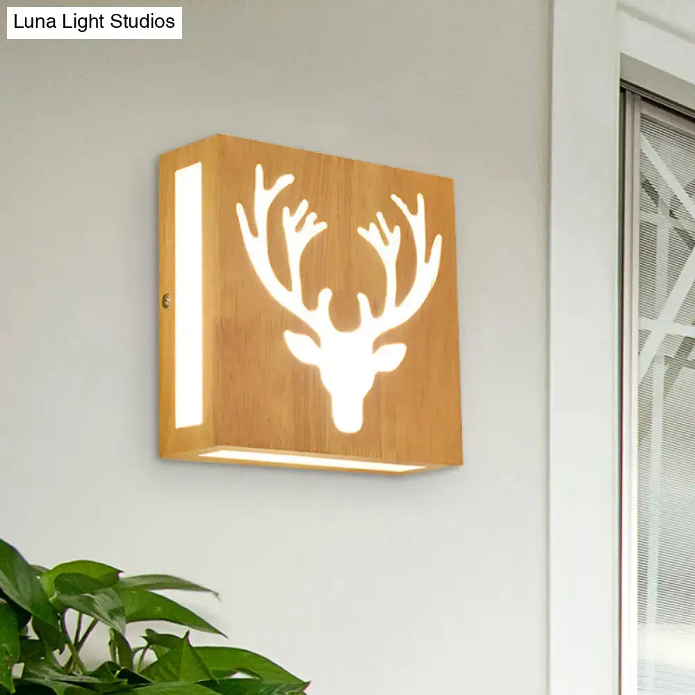 Bamboo Tree Pattern Wall Light