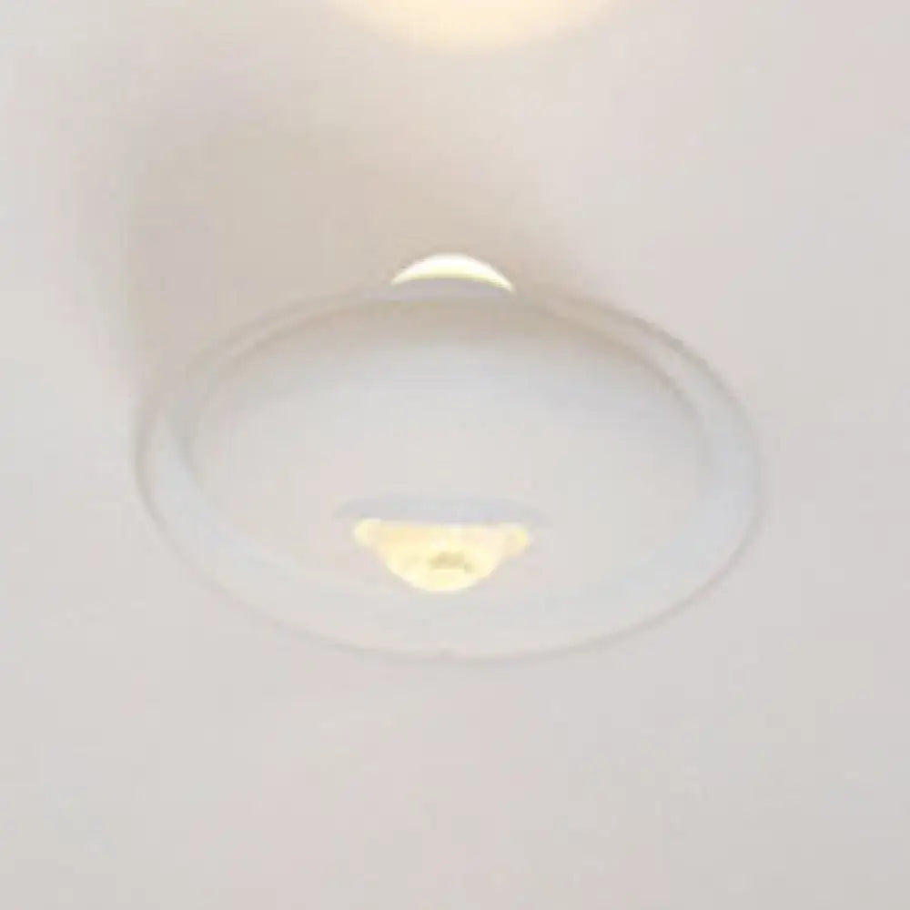 White Chrome Wall Sconce