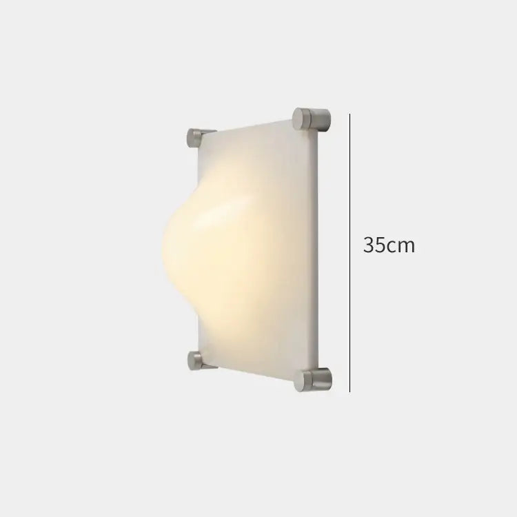 Cream Frosted Glass Sconce