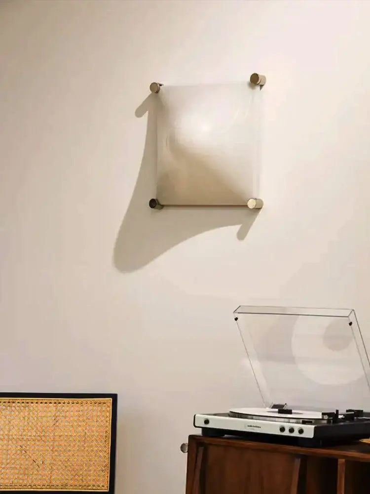 Cream Frosted Glass Sconce