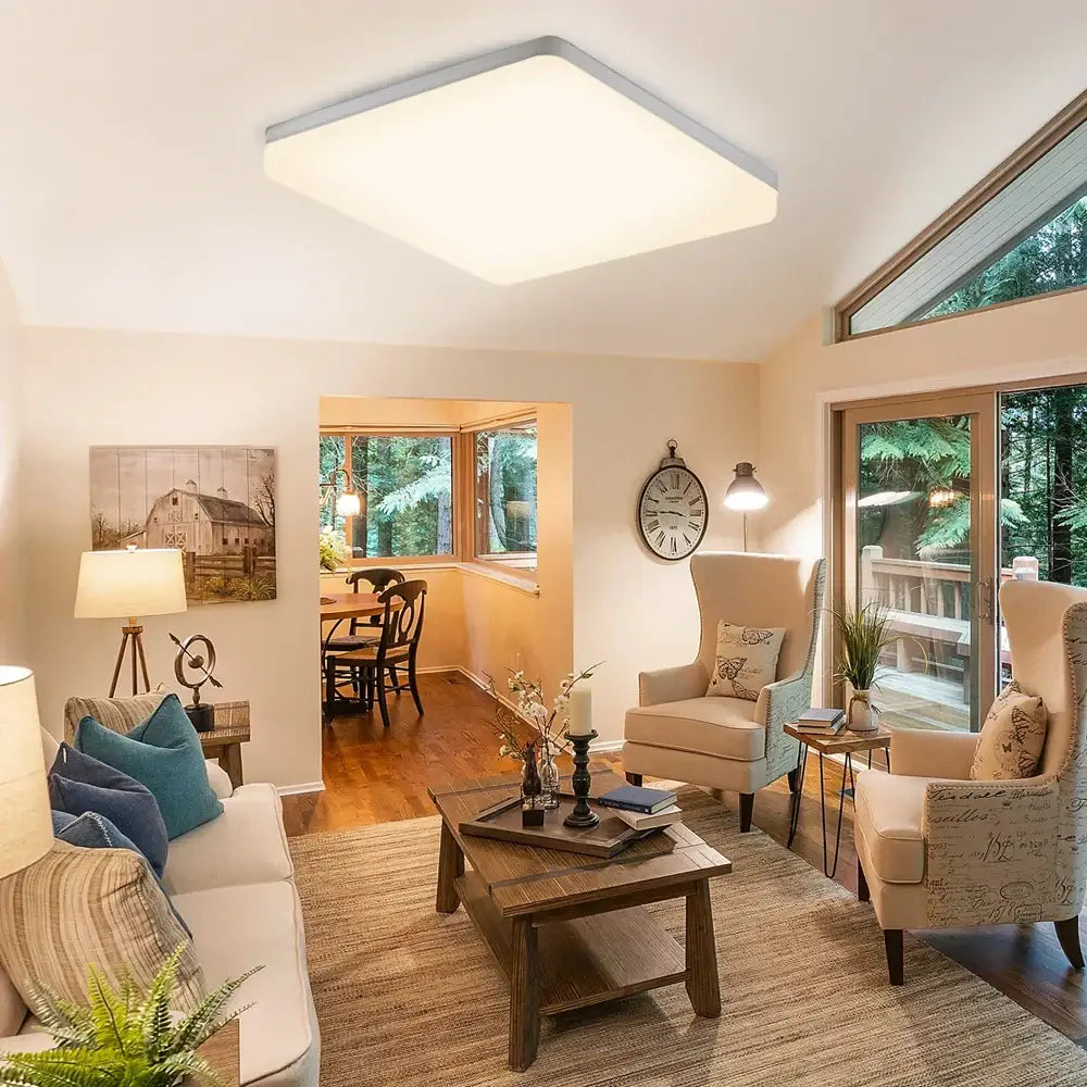 White Ultra-Thin Ceiling Light
