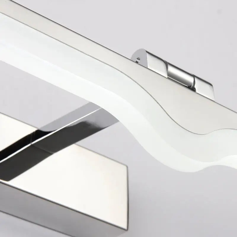 Chrome Acrylic Wall Light