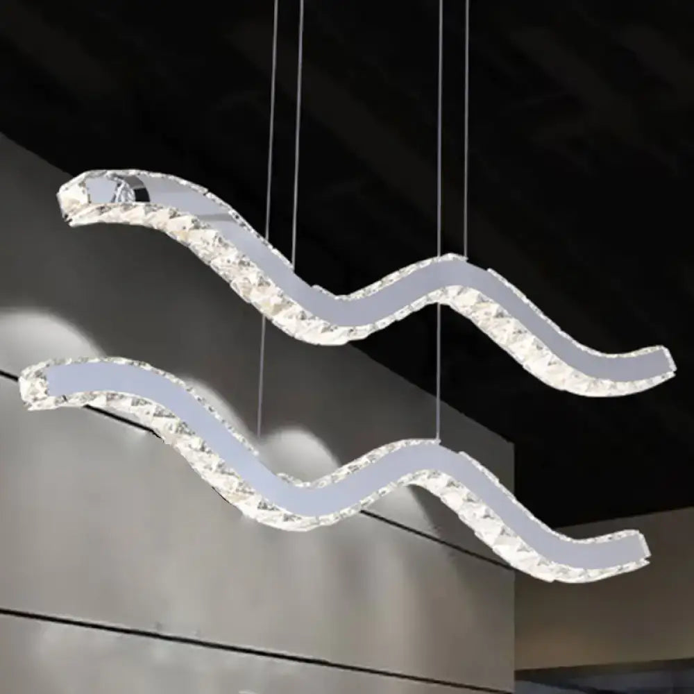 Silver Stainless Pendant Light