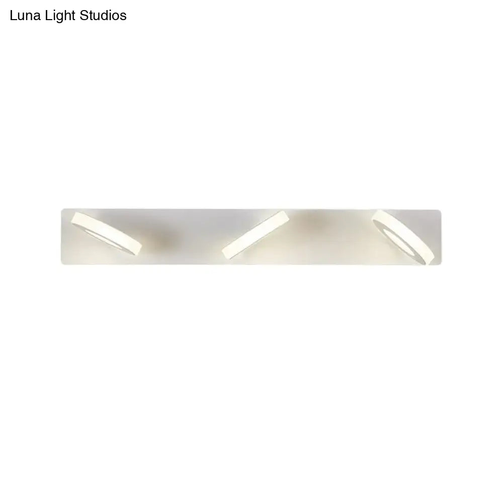 White Adjustable Wall Light