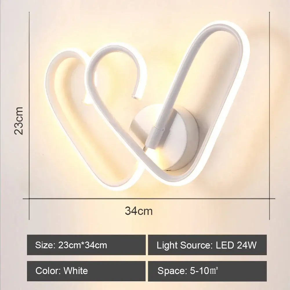 White Acrylic Wall Sconce for Corridor Lighting