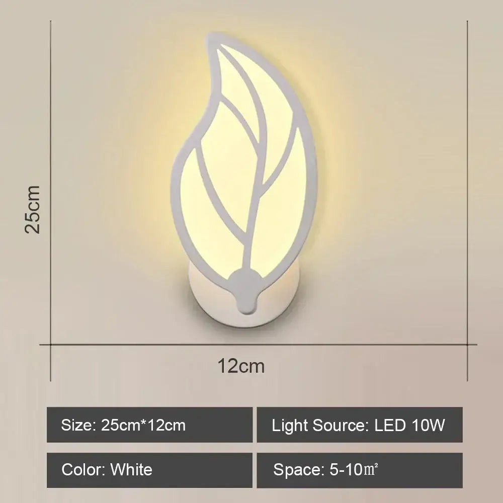 White Acrylic Wall Sconce for Corridor Lighting