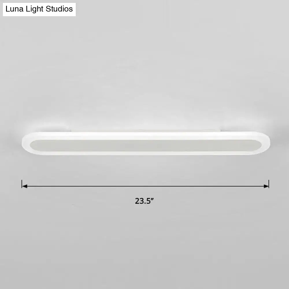 Black Acrylic Wall Lamp
