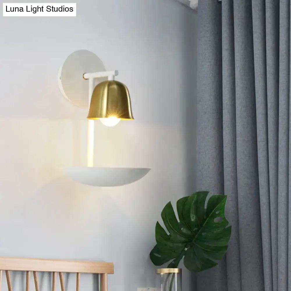 Bell Metal Wall Sconce