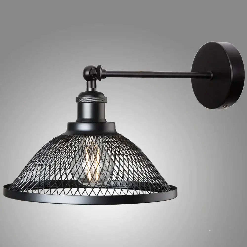 Iron Net Mesh Sconce