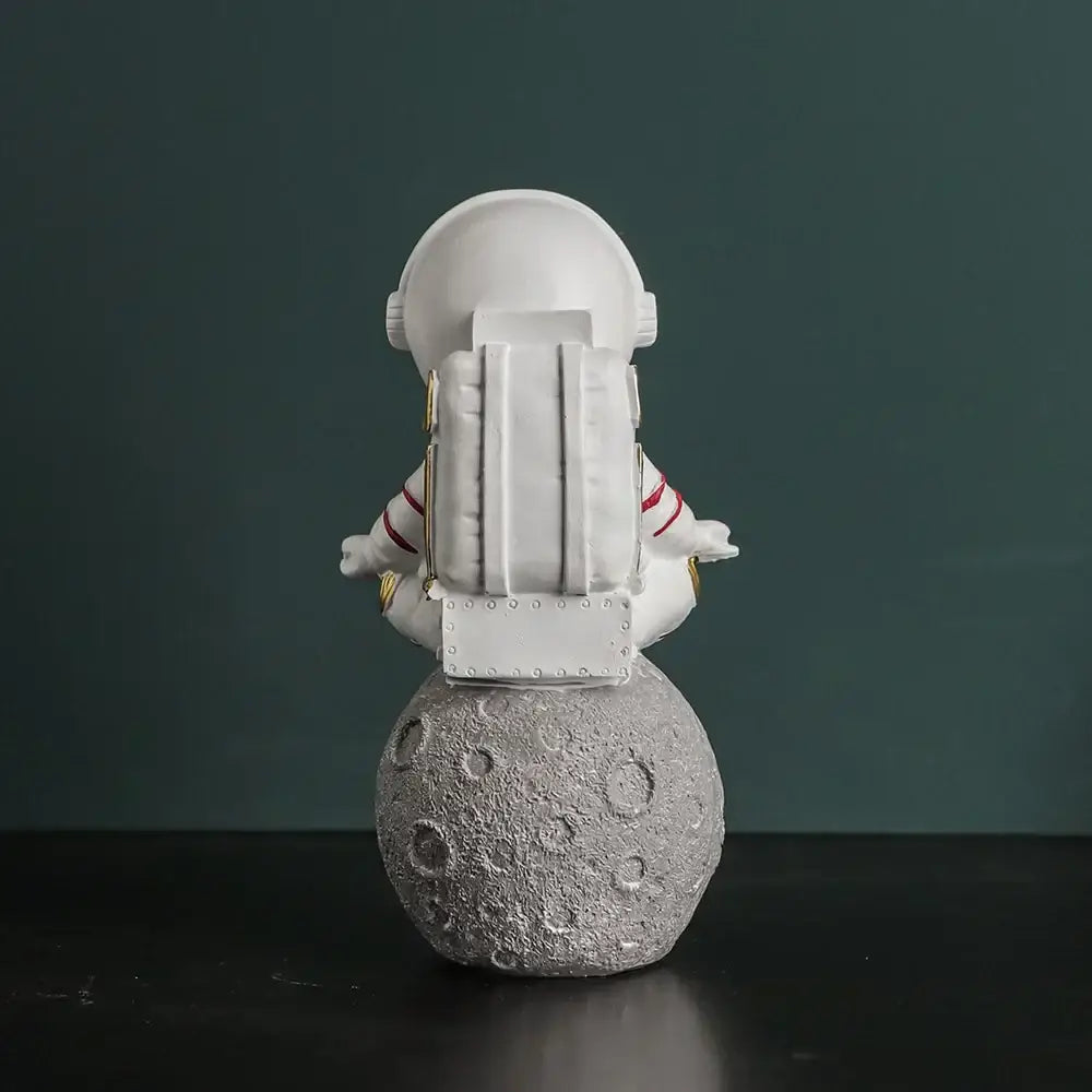 Gold Astronaut Figurines Decor
