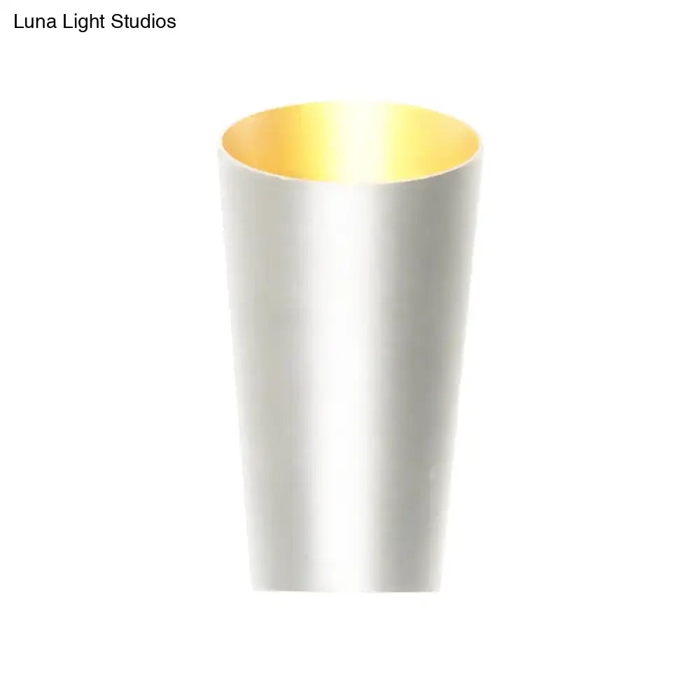 White Gold LED Sconce