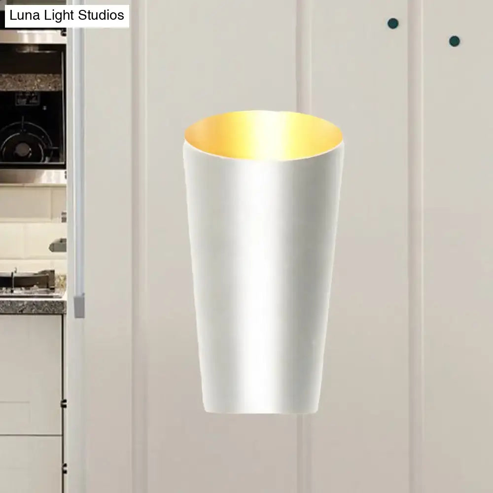 White Gold LED Sconce