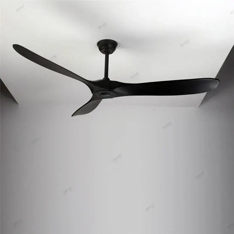 White Wood 60-Inch Remote Ceiling Fan