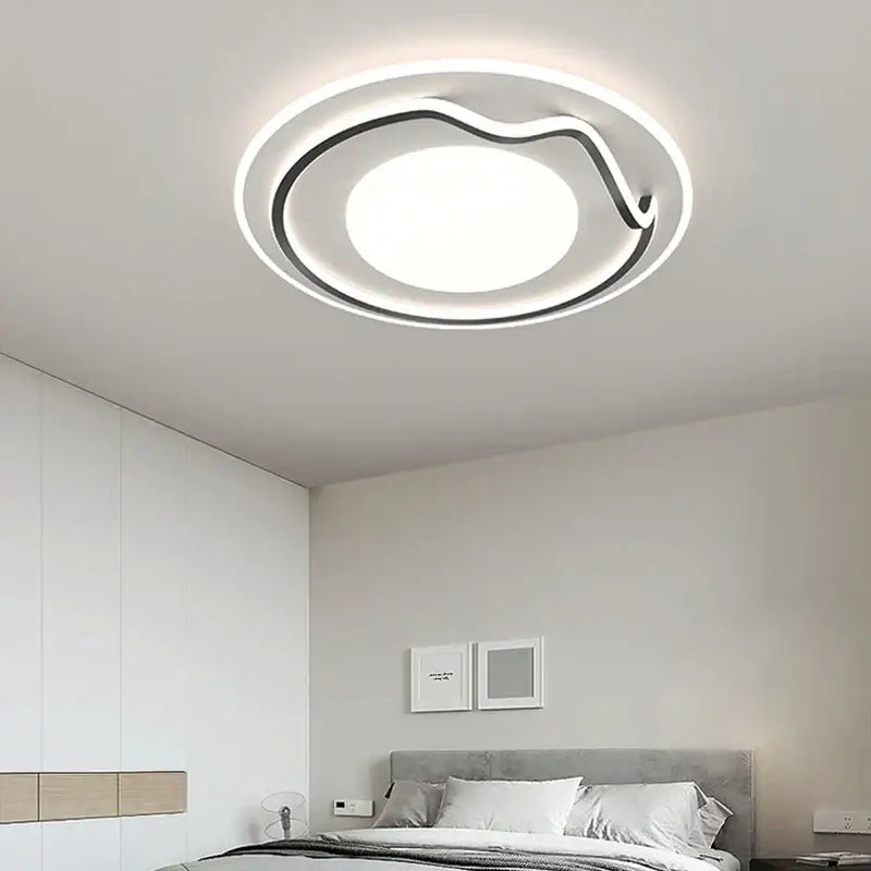 Black Square Chandelier Light