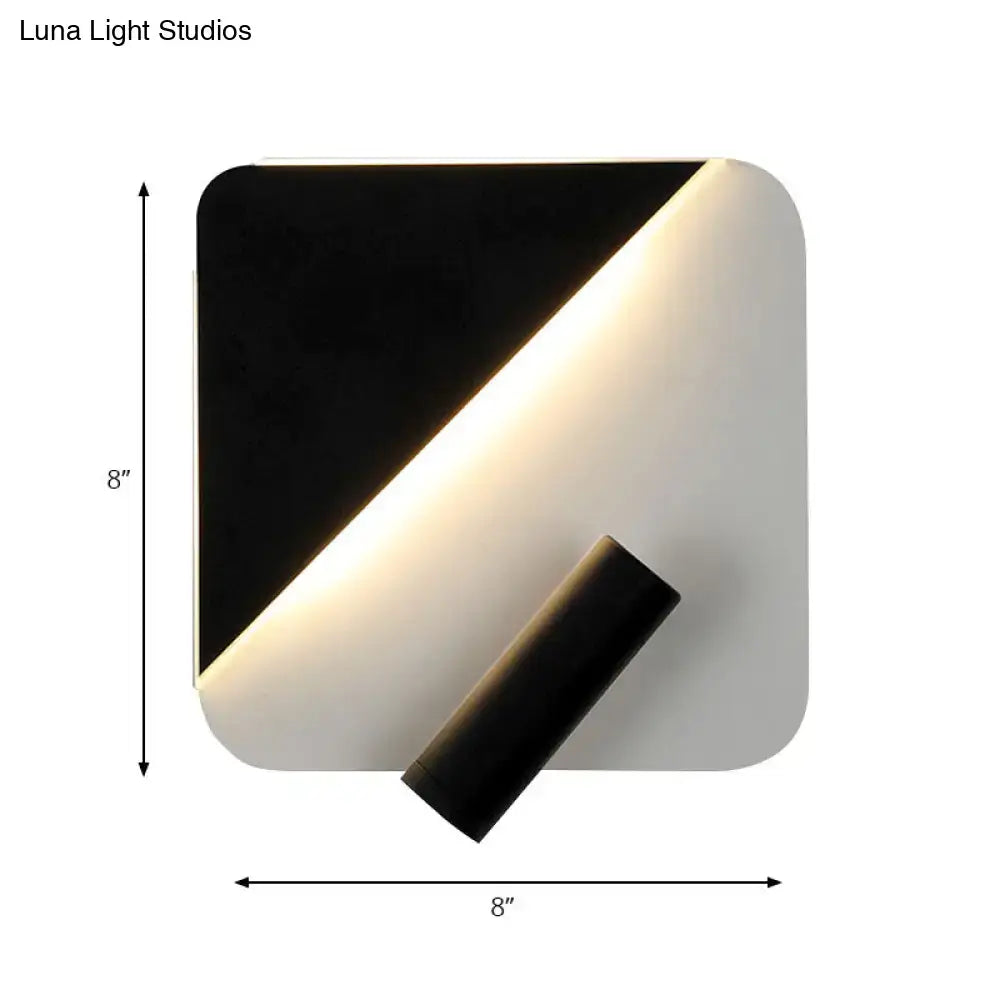 Black LED Spotlight Lamp