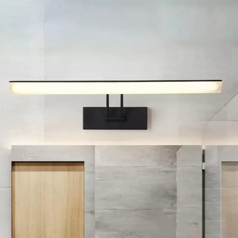 Black Rectangular Wall Light