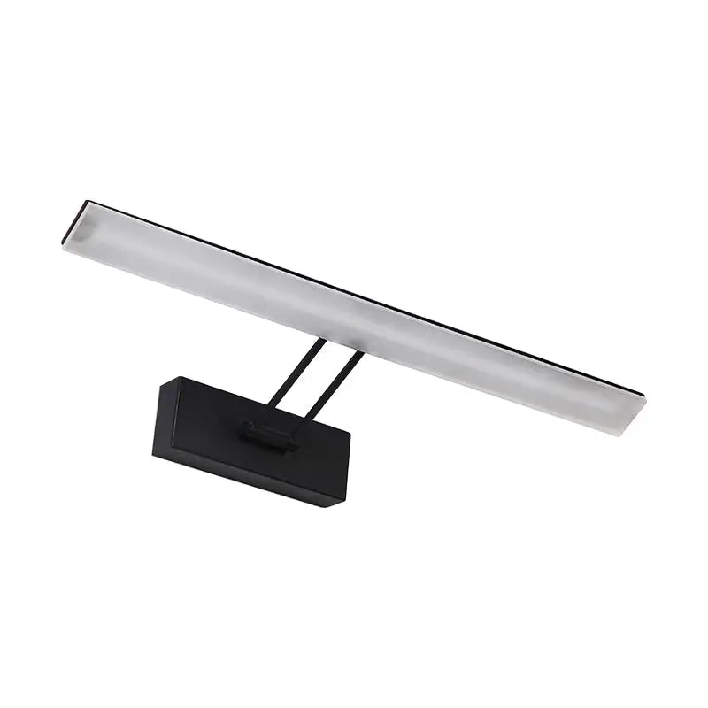 Black Rectangular Wall Light