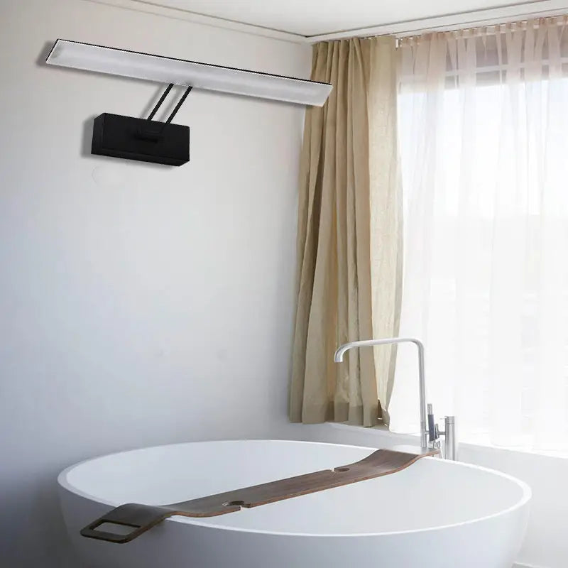 Black Rectangular Wall Light