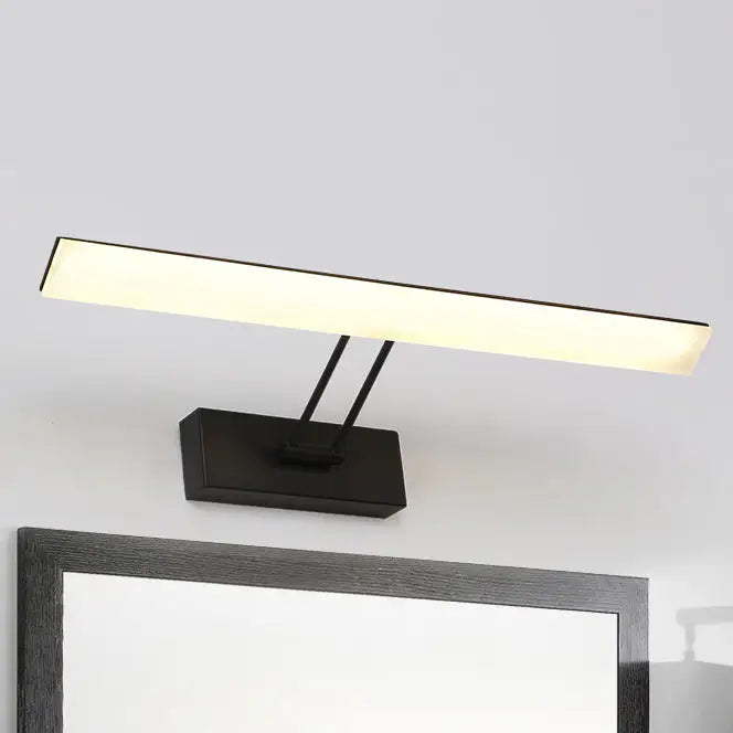 Black Rectangular Wall Light