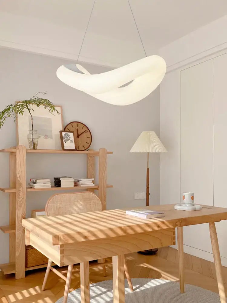 White Bubble LED Chandelier