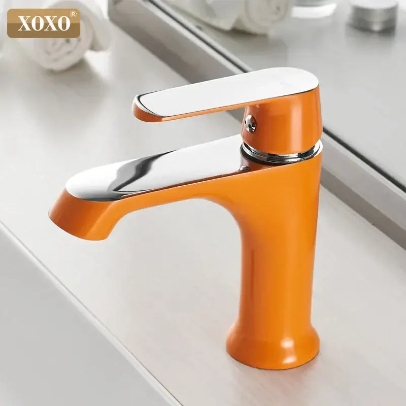 White Ceramic Basin Faucet