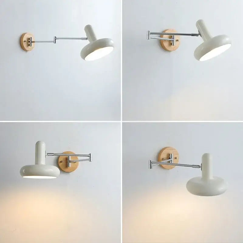 Cream Iron Wall Lamp