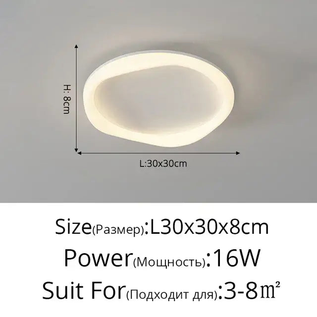 White Cloud Ceiling Light