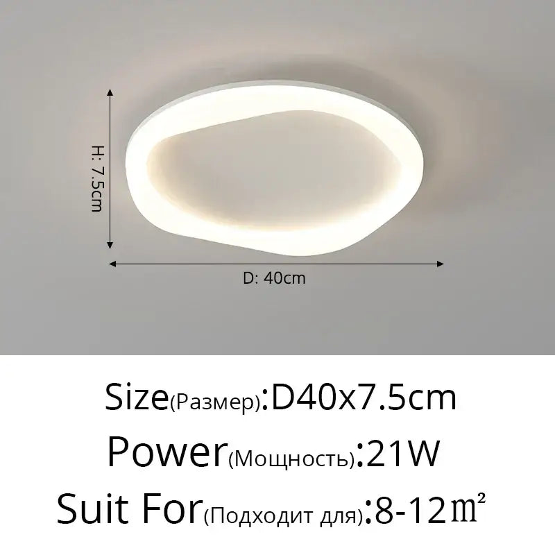 White Cloud Ceiling Light