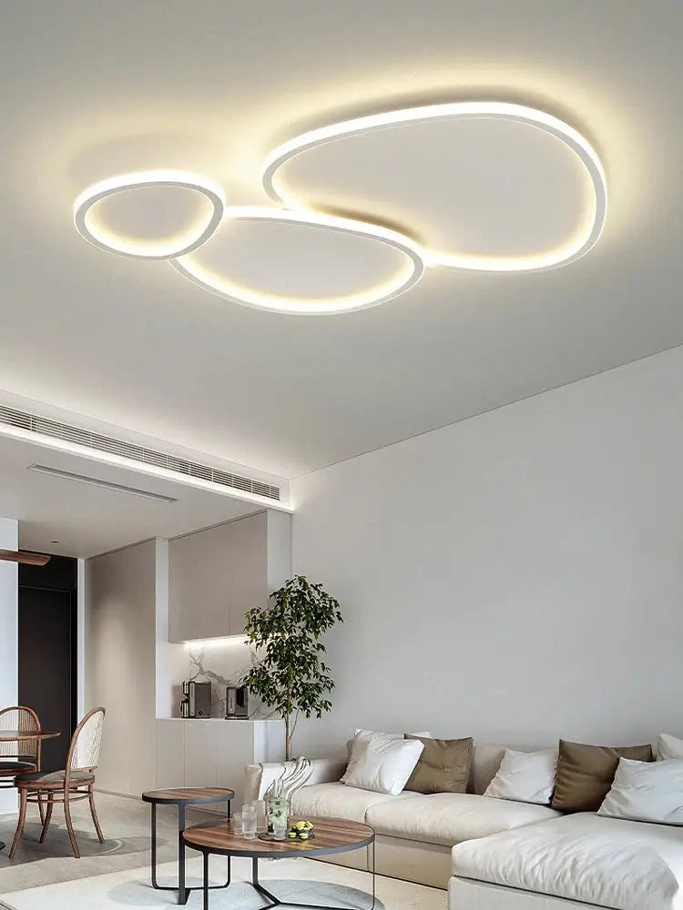 White Cobblestone LED Light