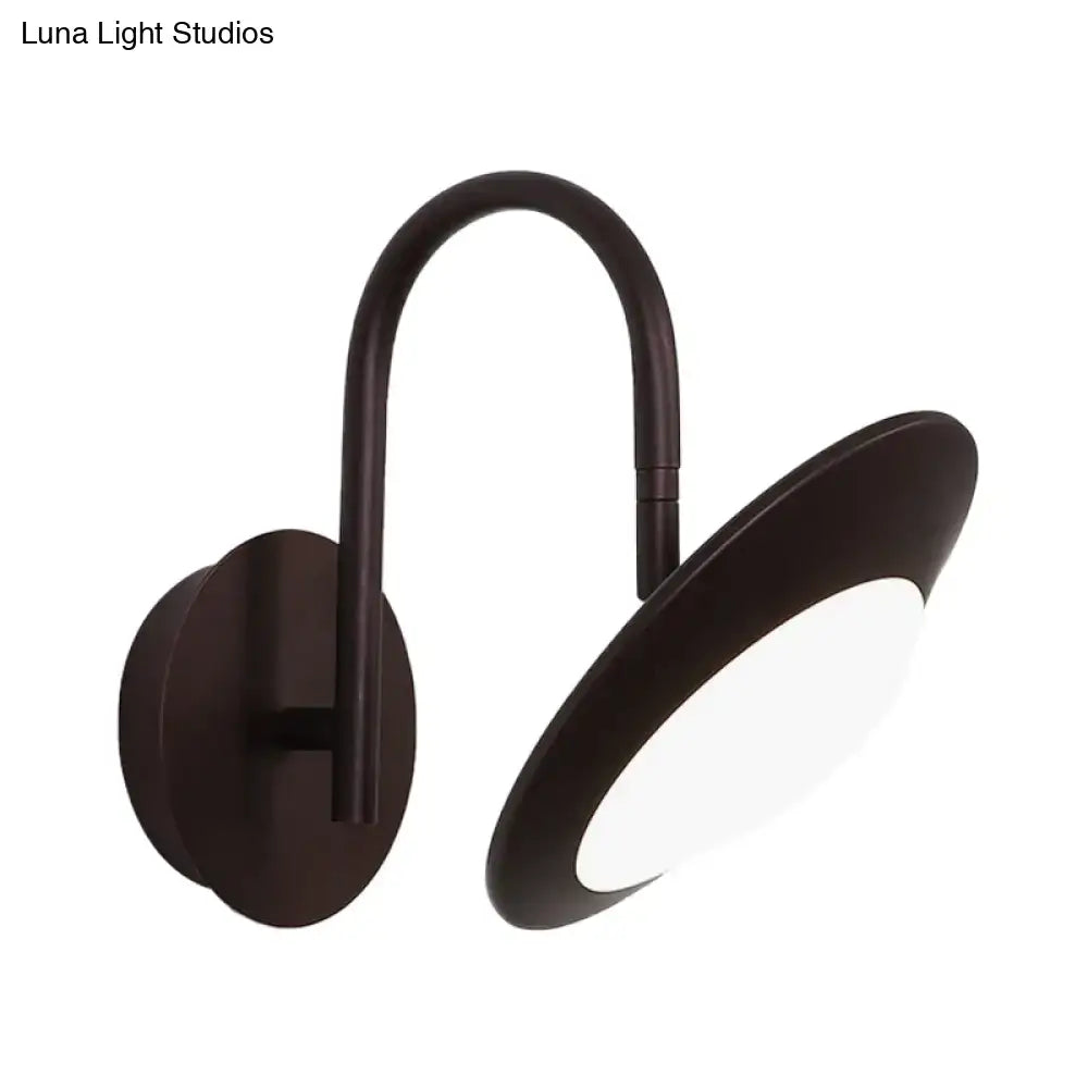 Coffee Rotatable Wall Sconce