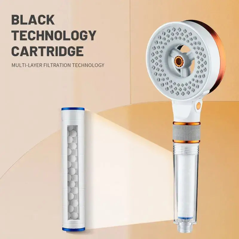 Copper Dual Showerhead