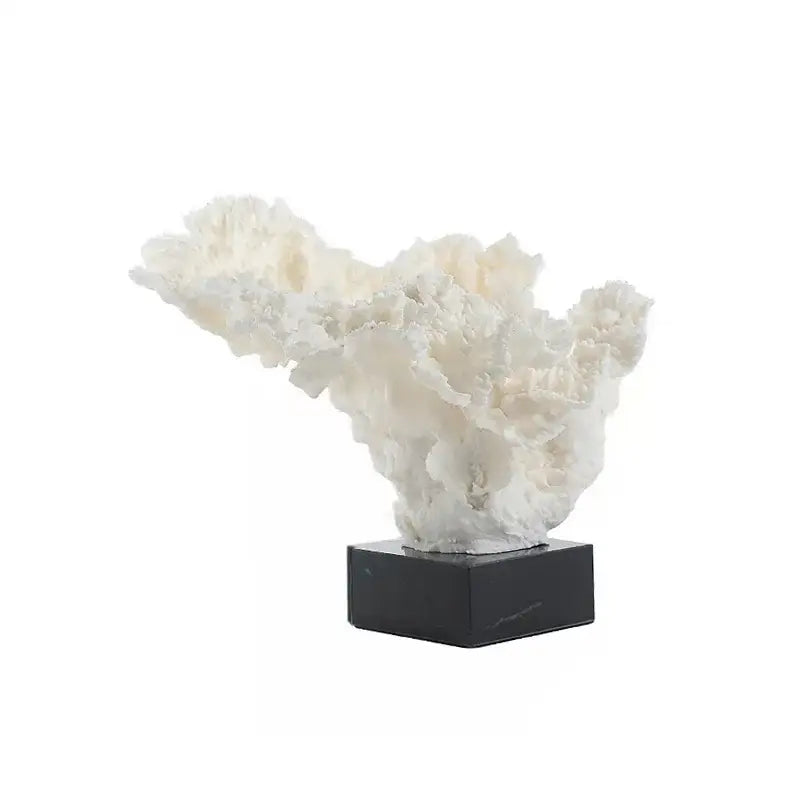White Resin Coral Tree