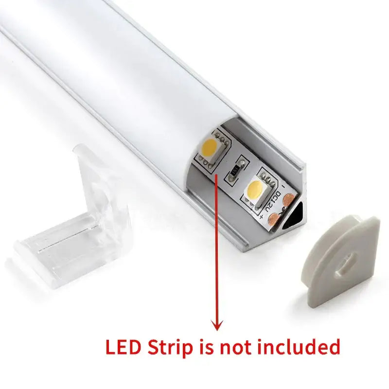White Aluminum LED Profile