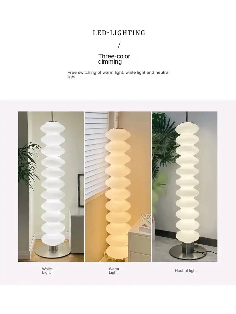 White Gourd Floor Lamp