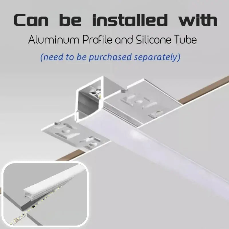White Flowing LED Strip