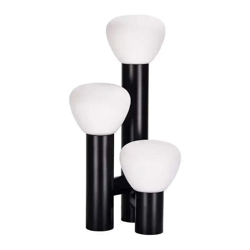 White Frosted Table Lamp