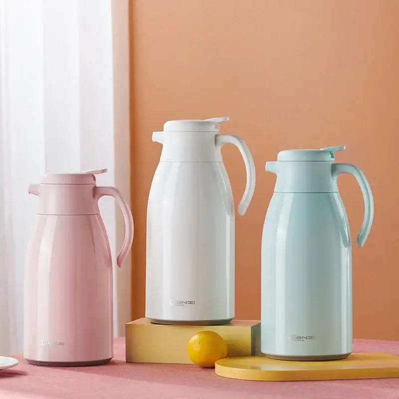 White Glass Insulation Kettle