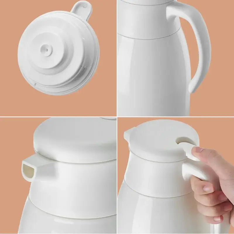 White Glass Insulation Kettle