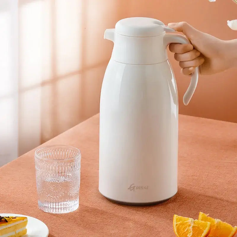 White Glass Insulation Kettle